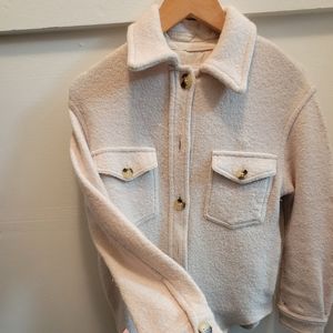 Merino wool overshirt